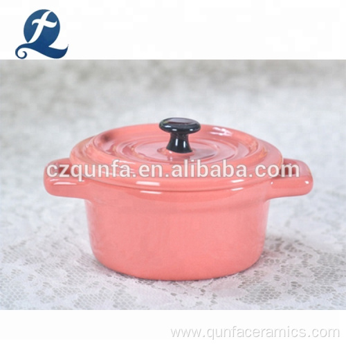 Kitchen Casserole Ceramic Cooking Pot Set With Lid